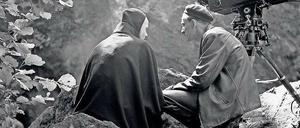 Spiel mit dem Tod. Bergman am Set von „Das siebente Siegel“. 