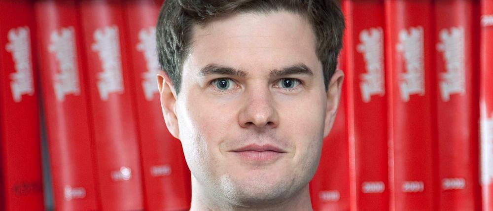 Moritz Hürtgen, künftiger Chefredakteur des Satiremagazins "Titanic".