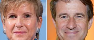 Die Unternehmerin Susanne Klatten und der Unternehmer Stefan Quandt.