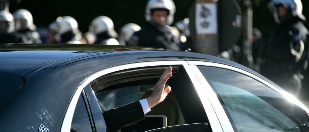 Während Erdogans Besuch in Berlin gab es viele Einschränkungen.