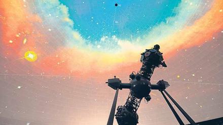 Die dunkle Seite des Lichts. So heißt die Veranstaltung im Zeiss-Großplanetarium am Dienstag. Für alle, die Einsamkeit der Einheitsfeier vorziehen. 