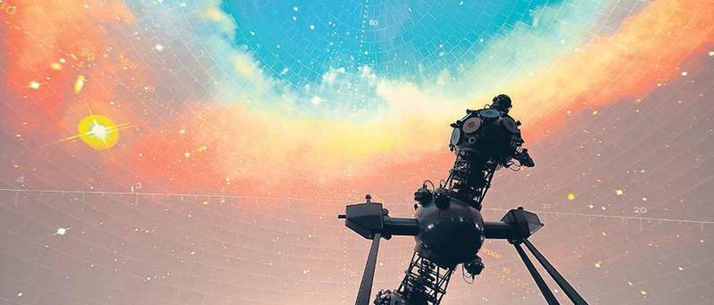 Die dunkle Seite des Lichts. So heißt die Veranstaltung im Zeiss-Großplanetarium am Dienstag. Für alle, die Einsamkeit der Einheitsfeier vorziehen.
