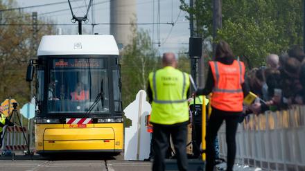 2020 oder 21 soll die Tram zwischen Alex und dem Potsdamer Platz kommen.