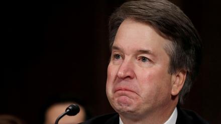 Brett Kavanaugh bei seinem Auftritt vor dem US-Justizausschuss 