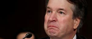 Brett Kavanaugh bei seinem Auftritt vor dem US-Justizausschuss 