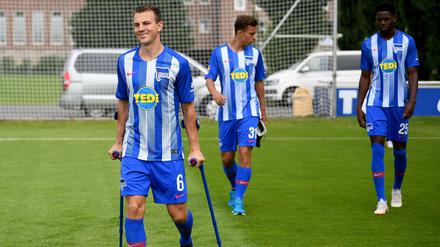 Jetzt wieder ohne Krücken: Vladimir Darida ist zurück im Training und im Spiel. 