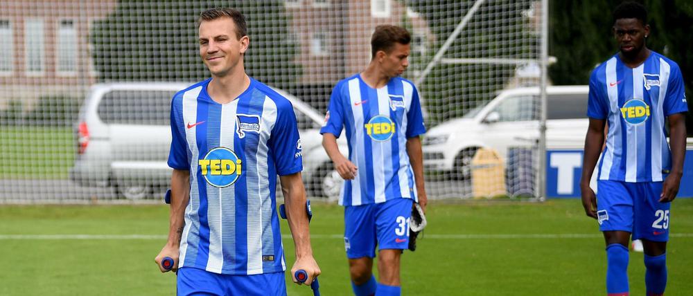Jetzt wieder ohne Krücken: Vladimir Darida ist zurück im Training und im Spiel.