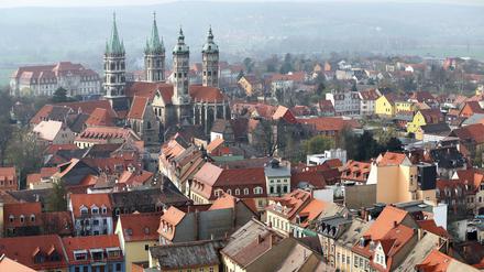 Blick auf Naumburg/Saale (Sachsen-Anhalt).