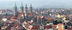 Blick auf Naumburg/Saale (Sachsen-Anhalt).
