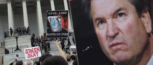 Protest vor dem Kapitol in Washington