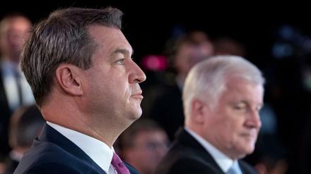 Markus Söder (l) und Horst Seehofer