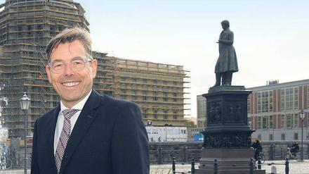 Hartmut Dorgerloh war als Direktor der Stiftung Preußischer Schlösser und Gärten eine Institution. Seit Juni ist er Generalintendant des Humboldt-Forums. Foto: Thilo Rückeis