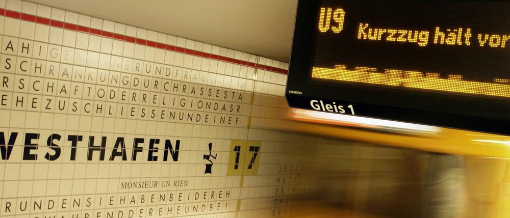 Zugausfälle sind bei der BVG keine Seltenheit.
