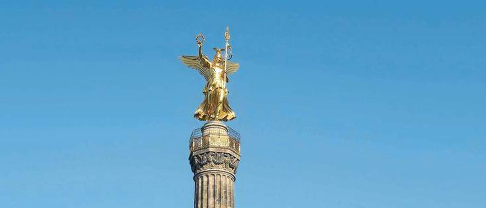 Ein Platz mit Geschichte. Am Großen Stern erinnert die Viktoria an Preußens Siege über Frankreich.