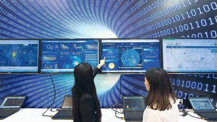 Auf dem Sprung: China strebt die weltweite Führungsrolle in der Big-Data-Industrie an.