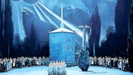 Altmeisterlich. Neo Rauch und Rosa Loy haben Bühne und Kostüm für den neuen Bayreuther "Lohengrin" entworfen.