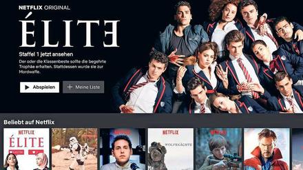 Alles so schön bunt hier - aber auch alles vorhanden und verfügbar bei Netflix?