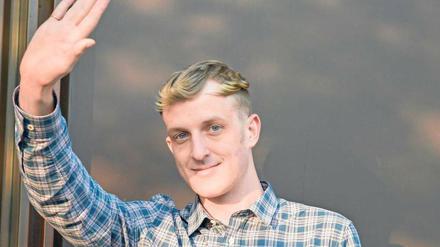 Im Herzen von Dahlem: Edouard Louis nach seiner Antrittsvorlesung an der Freien Universität im Juli 2018.