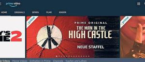 Die Startbildschirme der Streamingdienste wie Amazon führen mehr oder minder komfortabel durchs Programm. Bequemer als mit der TV-Fernbedienung lassen sich sehenswerte Inhalte über die Smartphone- und Tablet-Apps finden.