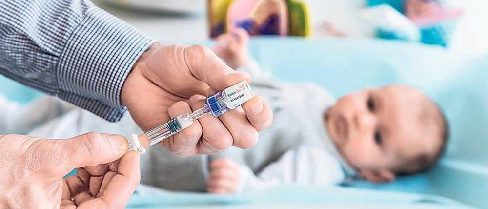 Ein Piks, der Leben retten kann. Schon Babys werden gegen ansteckende Krankheiten geimpft.