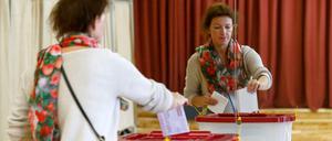 Die Wahlbeteiligung lag bei nur 54,6 Prozent.