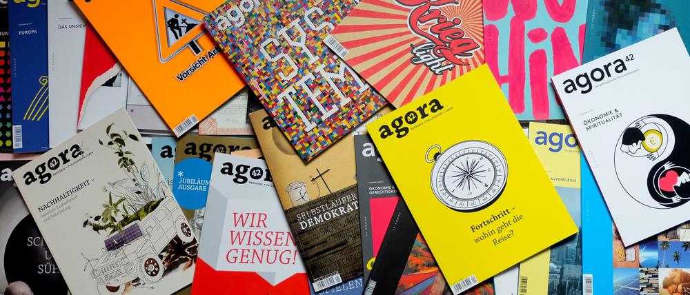 Umschlagplatz der Ideen. Ausgaben des Magazins "agora42".