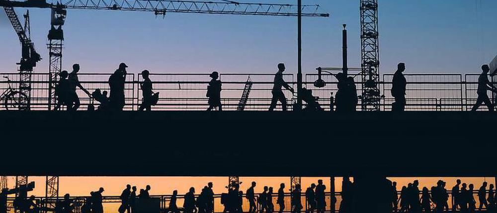 Silhouette der Hauptstadt. Wie viele Menschen wirklich hier leben, weiß niemand so genau. 