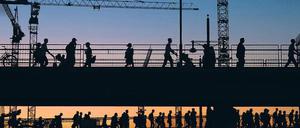 Silhouette der Hauptstadt. Wie viele Menschen wirklich hier leben, weiß niemand so genau. 