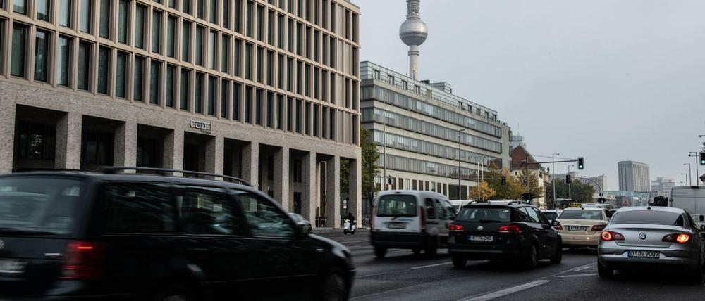 Die Leipziger Straße - noch ohne Diesel-Fahrverbot.