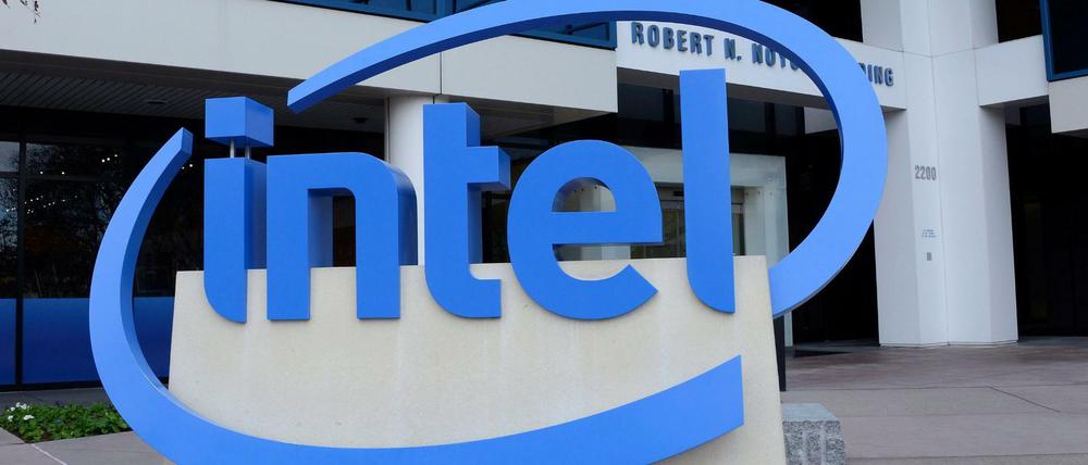 Der Hauptsitz des Konzerns Intel in Santa Clara, Kalifornien.