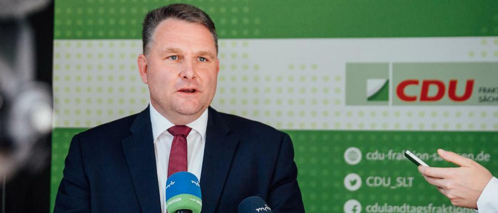 Als erster CDU-Funktionär hatte Christian Hartmann die Ächtung der AfD als Koalitionspartner in Frage gestellt. 