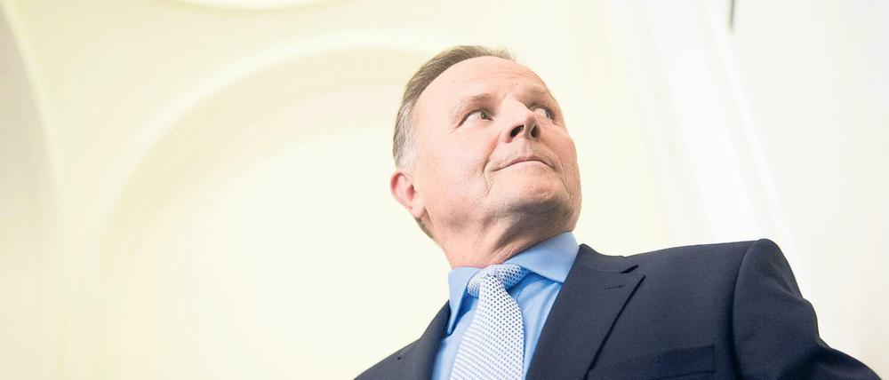 „Wir müssen jetzt Regierungs- und Koalitionsfähigkeit erwerben", sagte Georg Pazderski im April 2017.