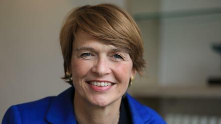 Elke Büdenbender, Ehefrau des Bundespräsidenten Frank-Walter Steinmeier, hatte zur Spendengala ins Schloss Bellevue geladen.