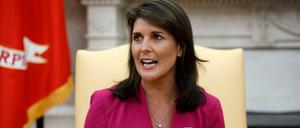 Tritt zum Jahresende zurück: UN-Botschafterin Nikki Haley. 