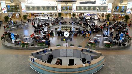 Der Flughafen Ben Gurion in Tel Aviv.