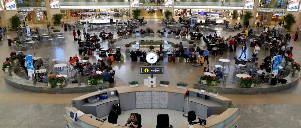 Der Flughafen Ben Gurion in Tel Aviv.