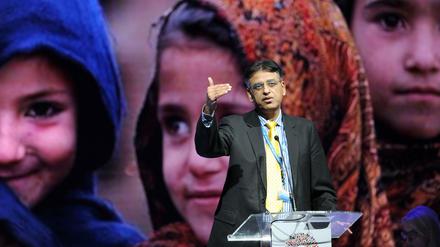 Der pakistanische Finanzminister Asad Umar.