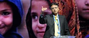 Der pakistanische Finanzminister Asad Umar.