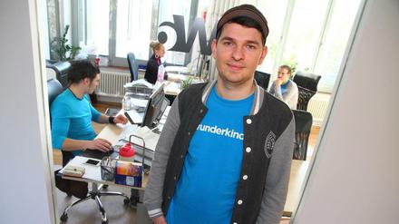 Christian Reber, damals Gründer und Geschäftsführer des Start-ups 6Wunderkinder. Heute hat er mit Pitch Großes vor.