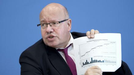 Peter Altmaier stellt am Donnerstag die aktuelle Wachstumsprognose vor. 