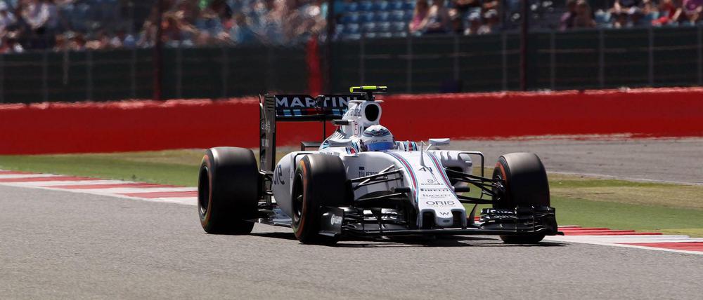 Susie Wolff beim Freien Training in Silverstone im Jahr 2015.