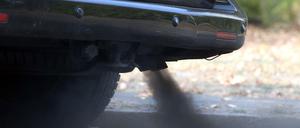 Dieselabgase verschmutzen die Stadtluft.