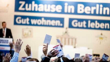 Schwerpunkt des CDU-Landesparteitages ist die Wohnungspolitik.