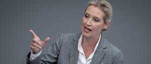 Alice Weidel, Fraktionsvorsitzende der AfD