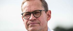Berlins Regierender Bürgermeister Michael Müller (SPD) ist derzeit auf Dienstreise.