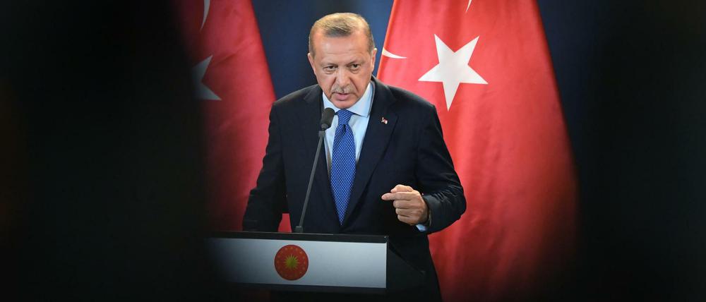Der türkische Präsident Recep Tayyip Erdogan