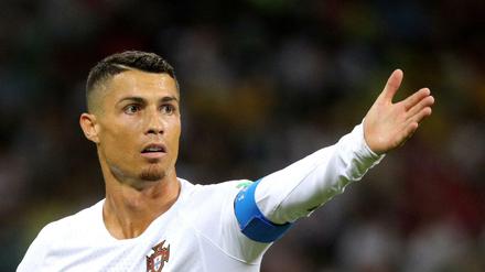 Cristiano Ronaldo bei der WM in Russland. Aktuell verzichtet er auf die Länderspiele mit Portugal. 