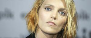 Anja Rubik bei der Vorstellung ihres Buches in Breslau.