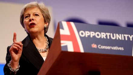 Premierministerin Theresa May steht enorm unter Druck. Darren Staples