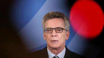 Der frühere Bundesinnenminister Thomas de Maiziere (CDU)